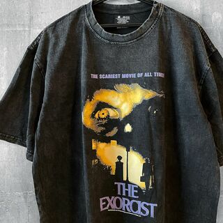 エクソシスト　映画　Tシャツ　ホラー　THE EXORCIST　バンドT　原宿(Tシャツ/カットソー(半袖/袖なし))