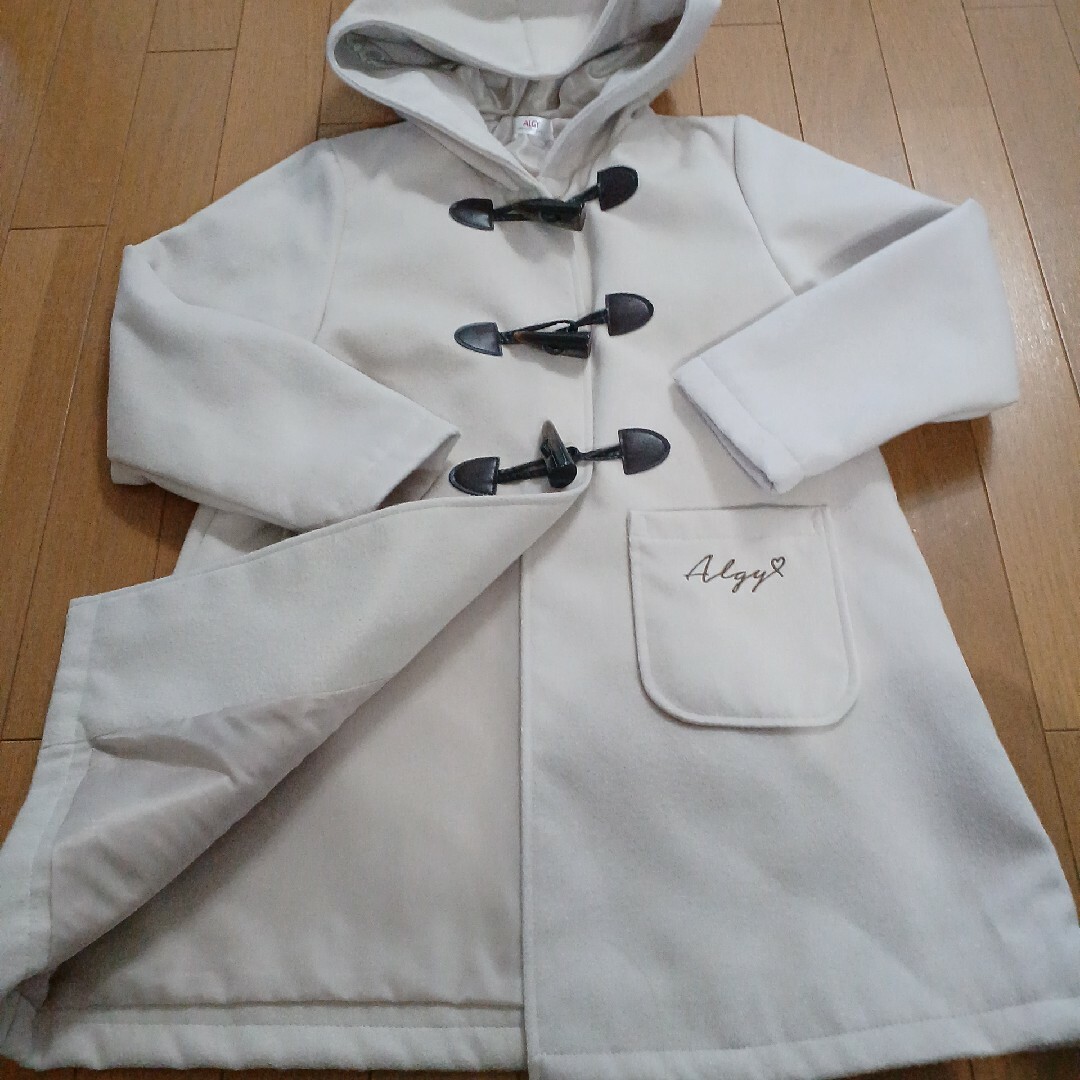 ALGY(アルジー)の【ALGY GIRL】ダッフルコート　130 キッズ/ベビー/マタニティのキッズ服女の子用(90cm~)(コート)の商品写真