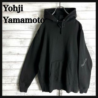 Cotton100%PartsL 新品 22SS ヨウジヤマモト ニューエラ スウェット パーカ カラス 黒