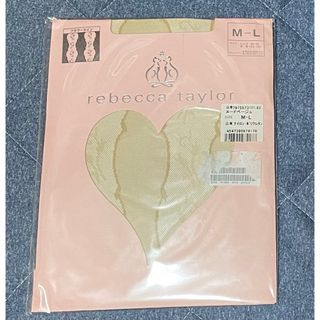 レベッカテイラー(Rebecca Taylor)の【M-L】【ヌードベージュ】日本製　レベッカテイラー　ストッキング　花柄(タイツ/ストッキング)