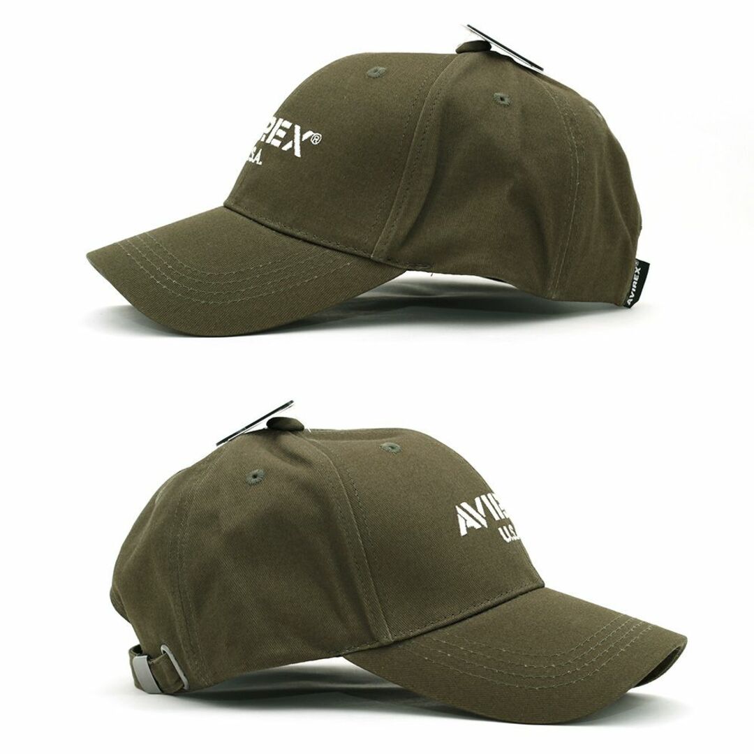 AVIREX(アヴィレックス)のローキャップ 帽子 AVIREX Low Cap カーキ 80057500-35 メンズの帽子(キャップ)の商品写真