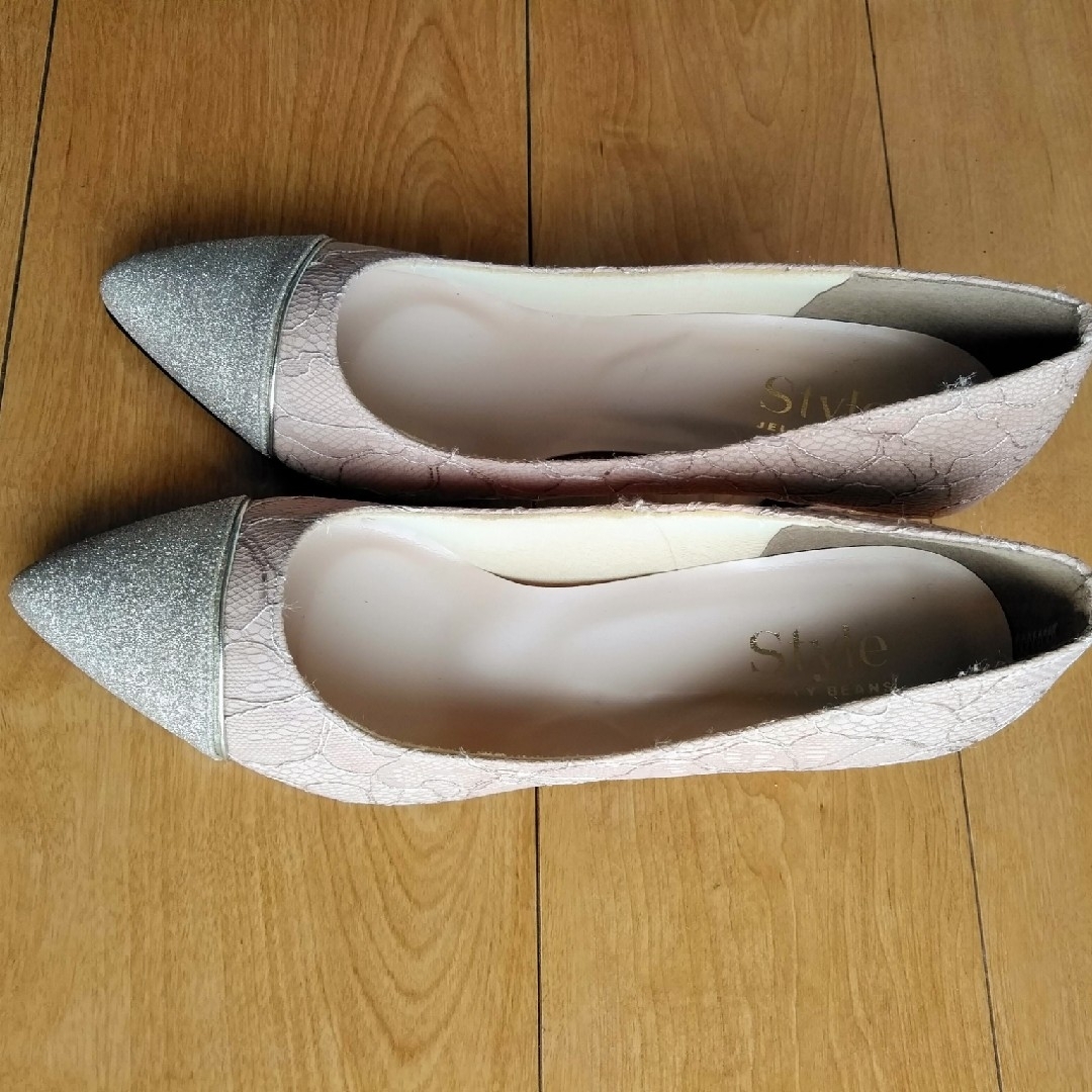 JELLY BEANS(ジェリービーンズ)の【新品・未使用】Style JELLY BEANS ベージュパンプス👠 レディースの靴/シューズ(ハイヒール/パンプス)の商品写真