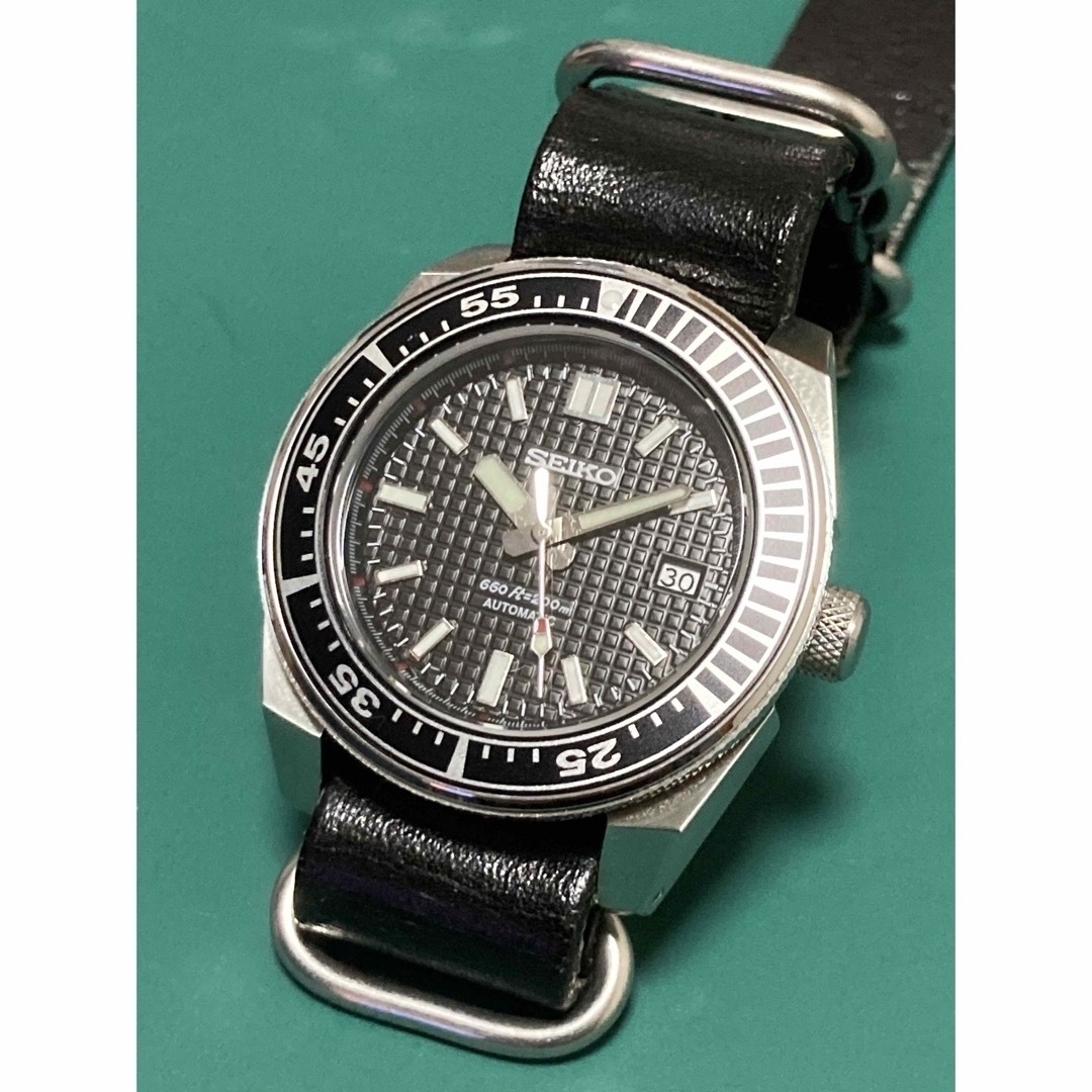 SEIKO(セイコー)のセイコー 自動巻 7S26 MOD カスタム サムライダイバー タイプ メンズの時計(腕時計(アナログ))の商品写真