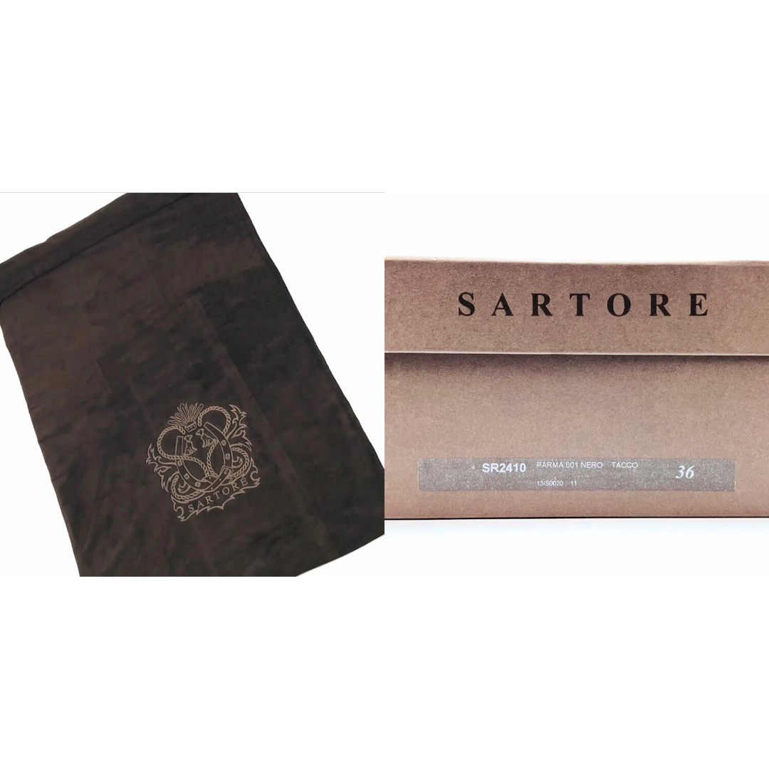 SARTORE(サルトル)のSARTORE サルトル アンクルストラップ ブーツ SR2410 黒 36 レディースの靴/シューズ(ブーツ)の商品写真