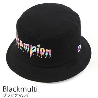 チャンピオン(Champion)の新品タグ付きChampion  バケハ黒(ハット)