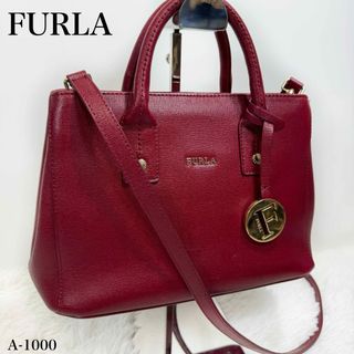 フルラ(Furla)の美品✨FURLA フルラ　リンダ　2wayショルダーバッグ　ハンドバッグ　トート(ショルダーバッグ)