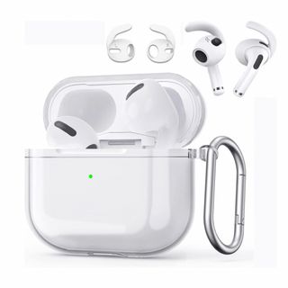 【新品】AirPods 3 ケース  クリア　全面保護カバー　軽量　旅行(その他)