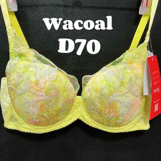 ワコール(Wacoal)のワコール　D70 ブラジャー　後ろ姿きれいブラ(ブラ)