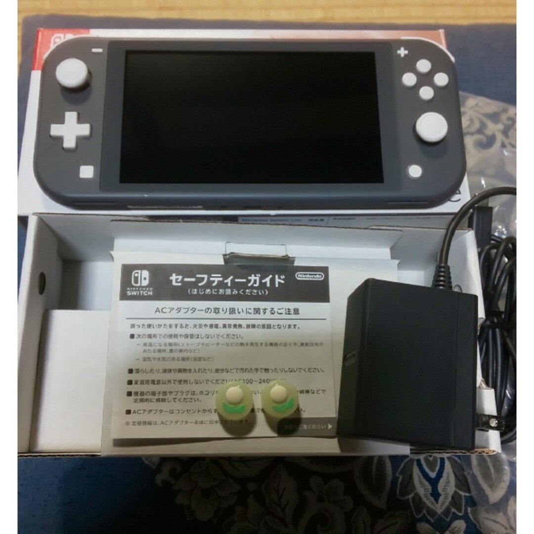 Nintendo Switch - Nintendo Switch Liteグレー スイッチライト 付属品