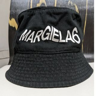 マルタンマルジェラ(Maison Martin Margiela)の未使用品 メゾンマルジェラ  mm6 　黒ハット キャップ(ハット)