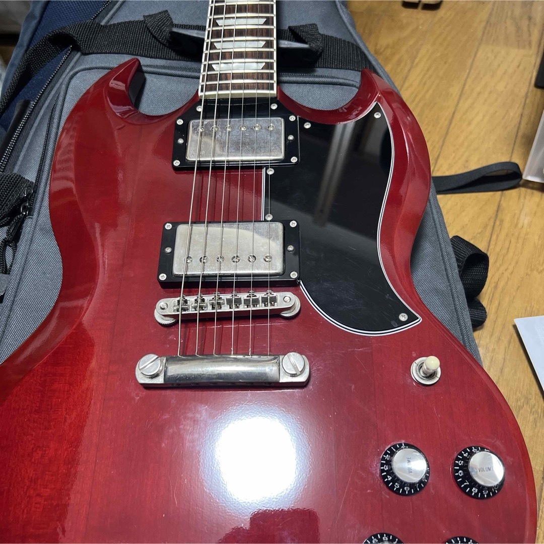 FUJIGEN(フジゲン)の【送料無料！】fgn フジゲン SG JSG-5R fujigen 美品 楽器のギター(エレキギター)の商品写真