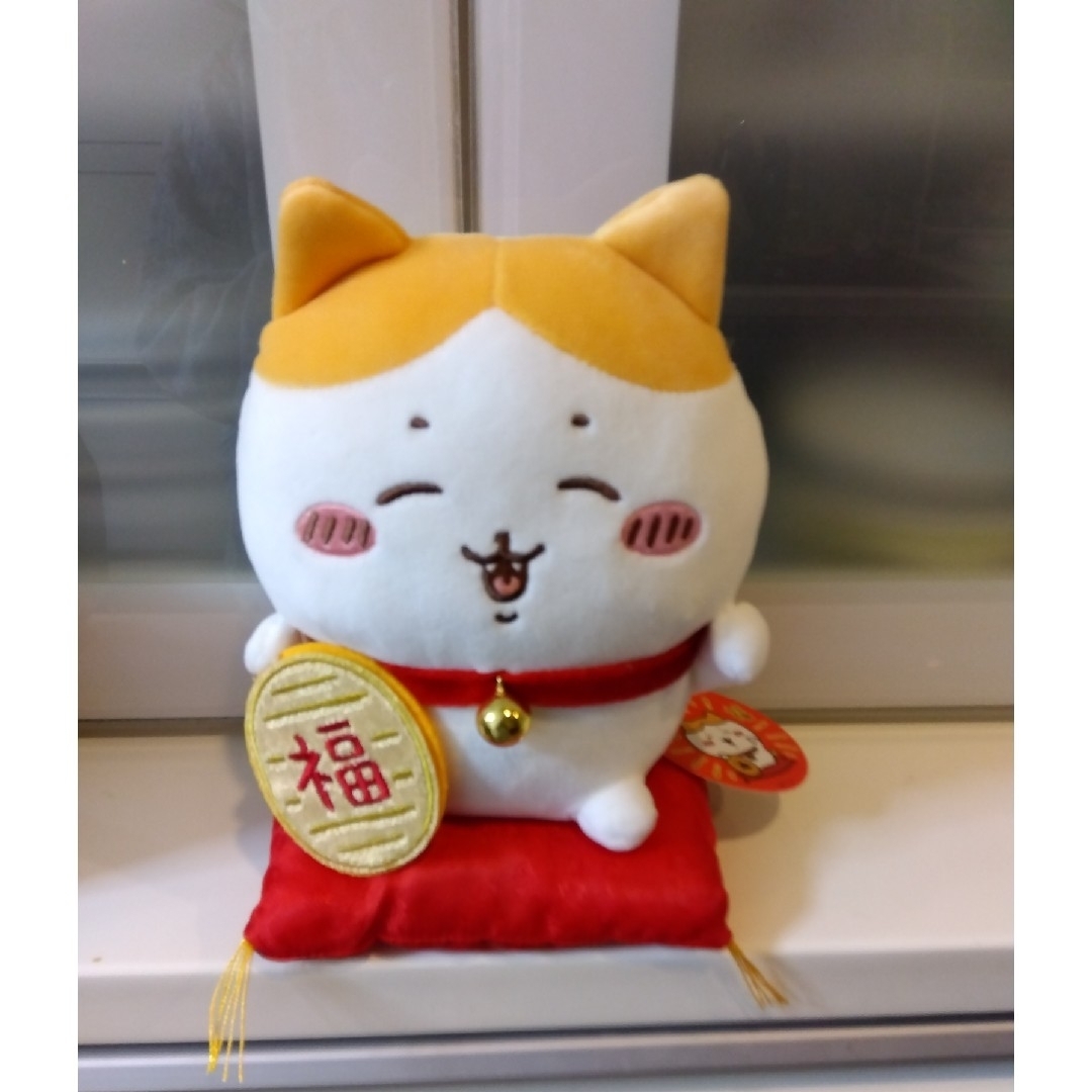 累計販売2万枚突破! ちいかわ 招福!ハチワレ ぬいぐるみS 招き猫 累計販売2万枚突破! ちいかわ 招福!ハチワレ ぬいぐるみS 招き猫