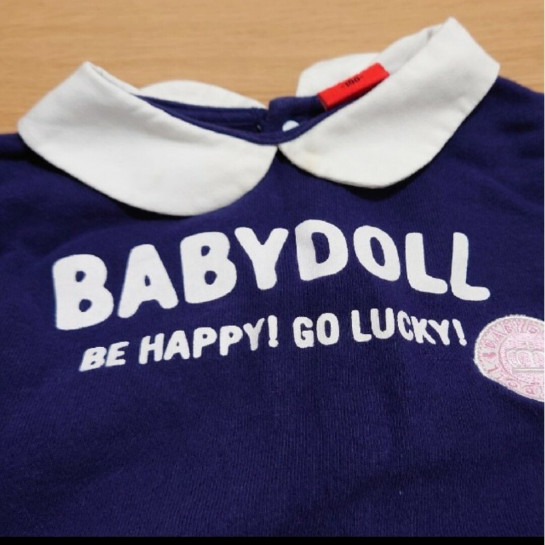 BABYDOLL(ベビードール)のベビードール　トレーナー　100 キッズ/ベビー/マタニティのキッズ服女の子用(90cm~)(その他)の商品写真