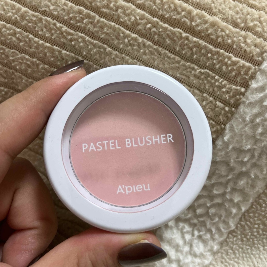 A'pieu(アピュー)のA'pleu PASTELBLUSHER PK07 コスメ/美容のベースメイク/化粧品(チーク)の商品写真