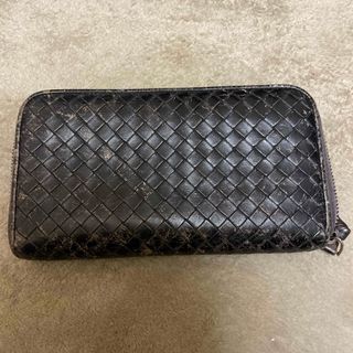 ボッテガヴェネタ(Bottega Veneta)のボッテガヴェネタ　イントレチャート長財布　ブラック(長財布)