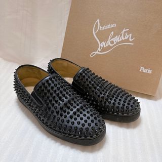 クリスチャンルブタン(Christian Louboutin)のルブタン　スパイクスタッズ　ローラーボート　スリッポン　ローカット　スニーカー(スニーカー)