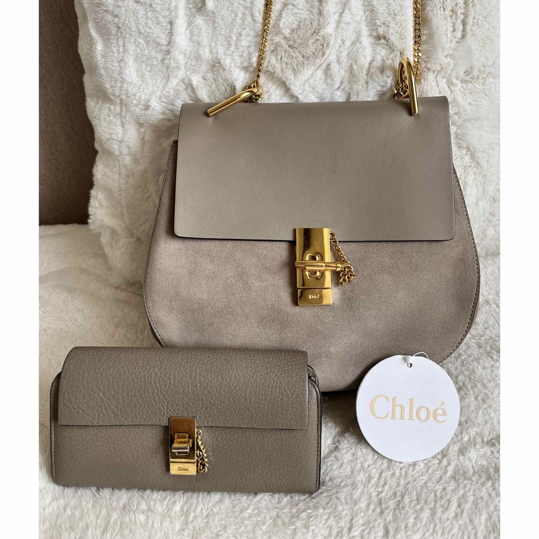 Chloe(クロエ)の【Chloe drew】ショルダーバッグ&ウォレット　セット レディースのバッグ(ショルダーバッグ)の商品写真