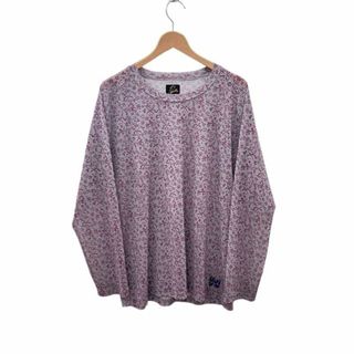 ニードルス(Needles)のNeedles L/S U NECK TEE Poly Mesh Tシャツ M(Tシャツ/カットソー(七分/長袖))