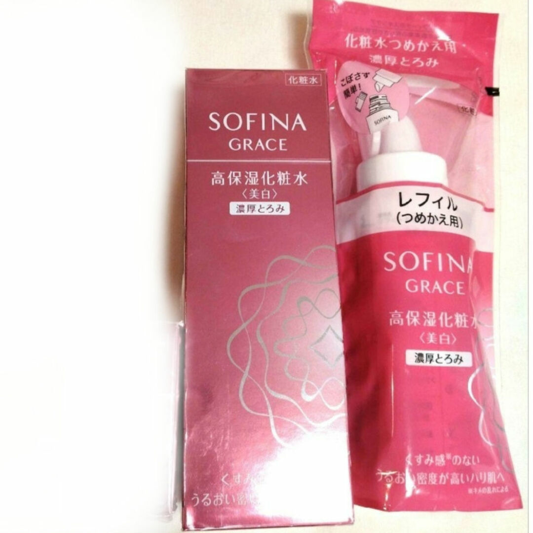 SOFINA(ソフィーナ)のソフィーナ SOFINA グレイス 高保湿 美白 濃厚とろみ セット コスメ/美容のスキンケア/基礎化粧品(化粧水/ローション)の商品写真