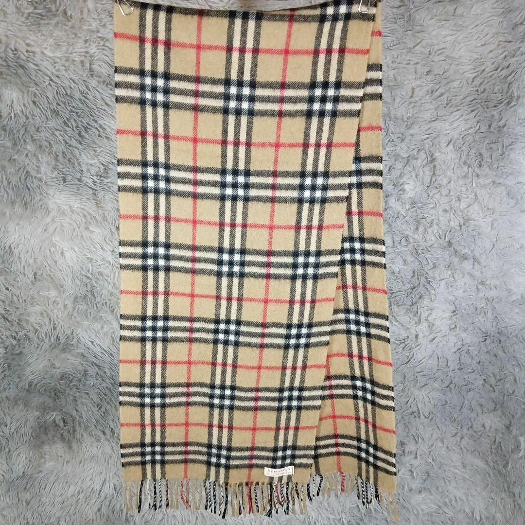BURBERRY - 2350超美品 バーバリーズ マフラー 最高級カシミヤ100 BURBERRY - 2350超美品 バーバリーズ マフラー 最高級カシミヤ100