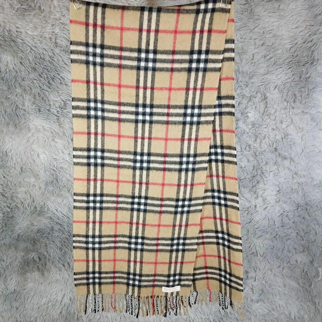 BURBERRY(バーバリー)の2350超美品　バーバリーズ　マフラー　最高級カシミヤ100　ノヴァチェック レディースのファッション小物(マフラー/ショール)の商品写真