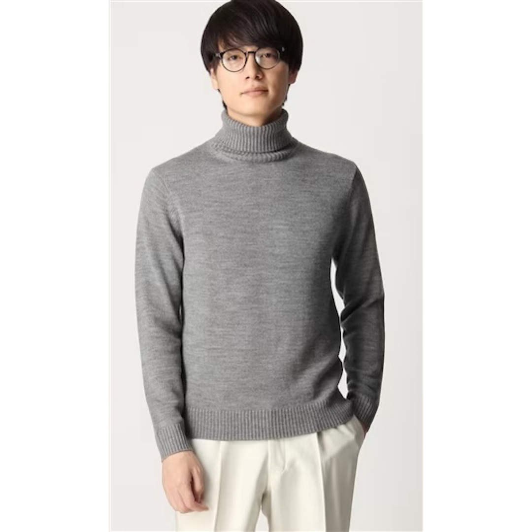 青山(アオヤマ)のAOYAMA青山　タートルネックニットMORLES KNITCOLLECTION メンズのトップス(ニット/セーター)の商品写真