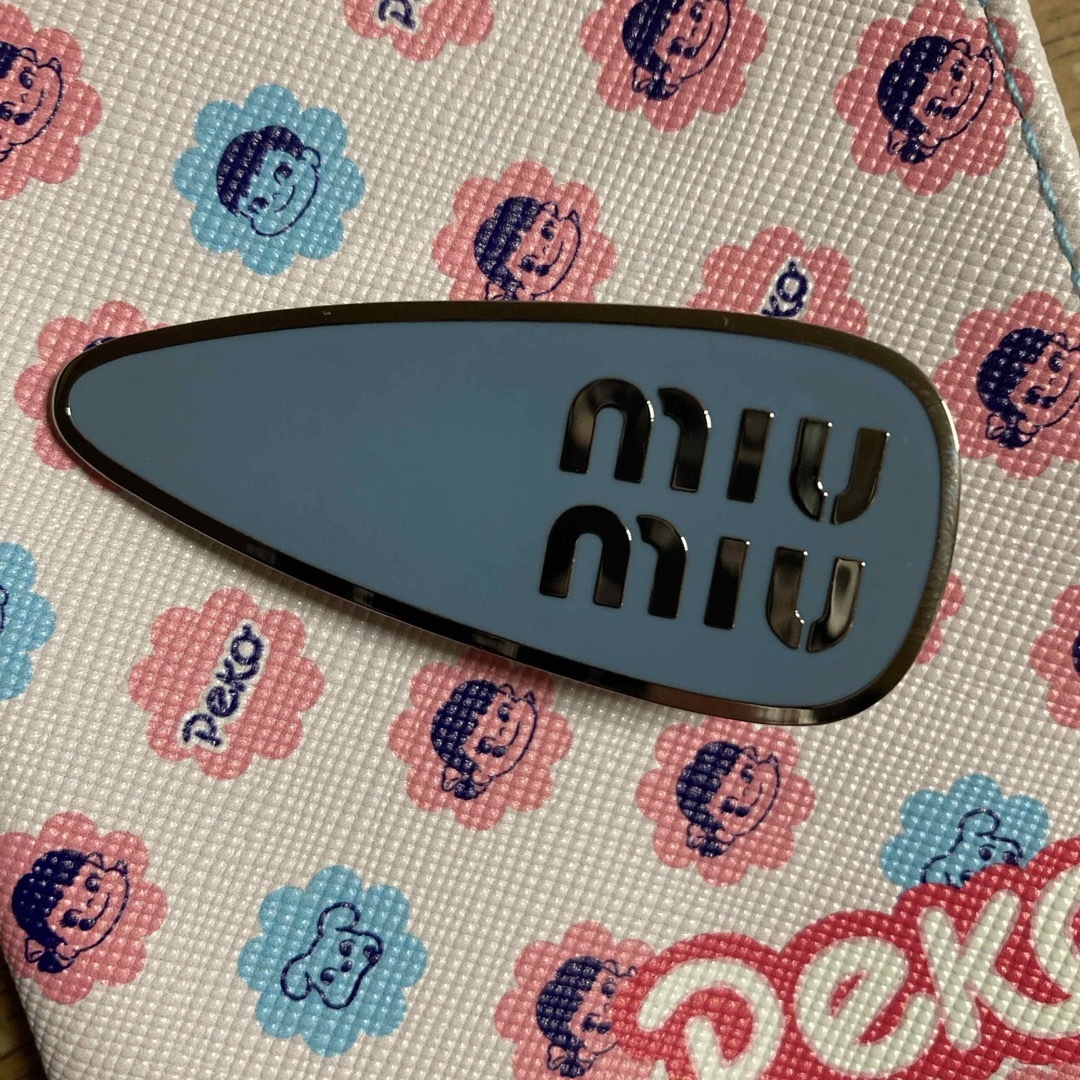 MIU MIU - aco様専用♡miumiuヘアピン♡水色♡の通販 by MIU MIU - aco様専用♡miumiuヘアピン♡水色♡の通販 by