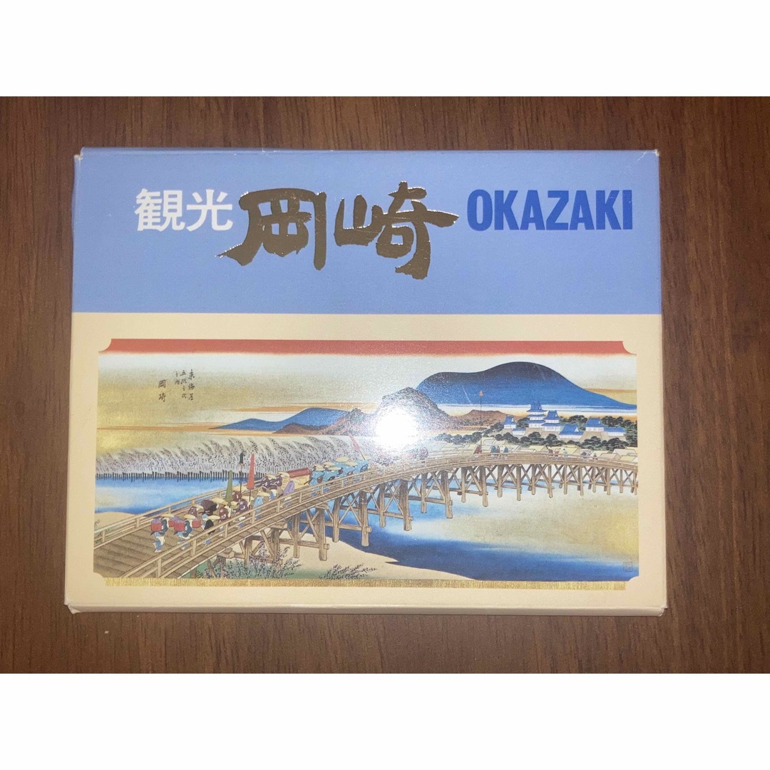 観光 岡崎 OKAZAKI 絵葉書 ポストカード 岡崎市観光協会 岡崎城 エンタメ/ホビーのコレクション(印刷物)の商品写真