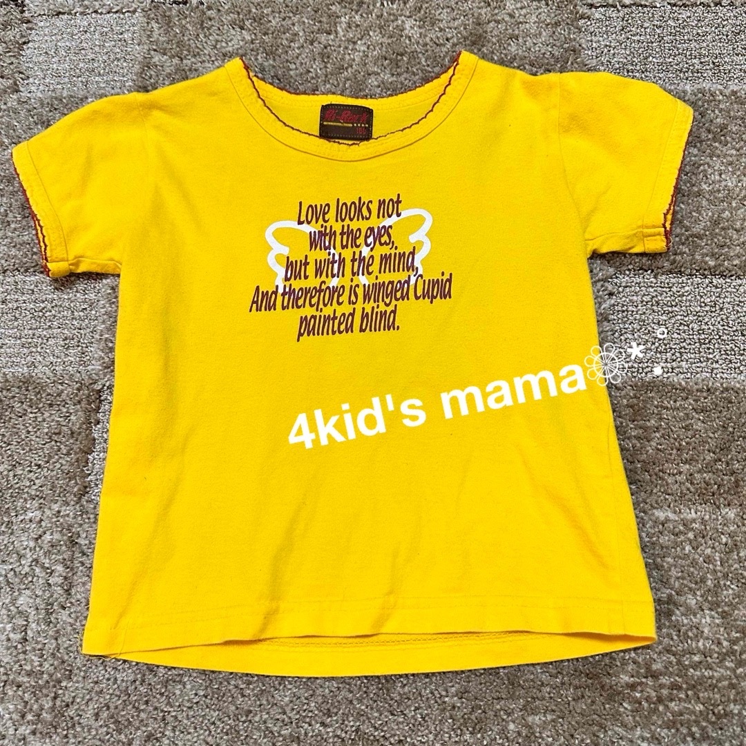 Ri-Back Tシャツ 100 子供服 半袖 女の子 キッズ/ベビー/マタニティのキッズ服女の子用(90cm~)(Tシャツ/カットソー)の商品写真