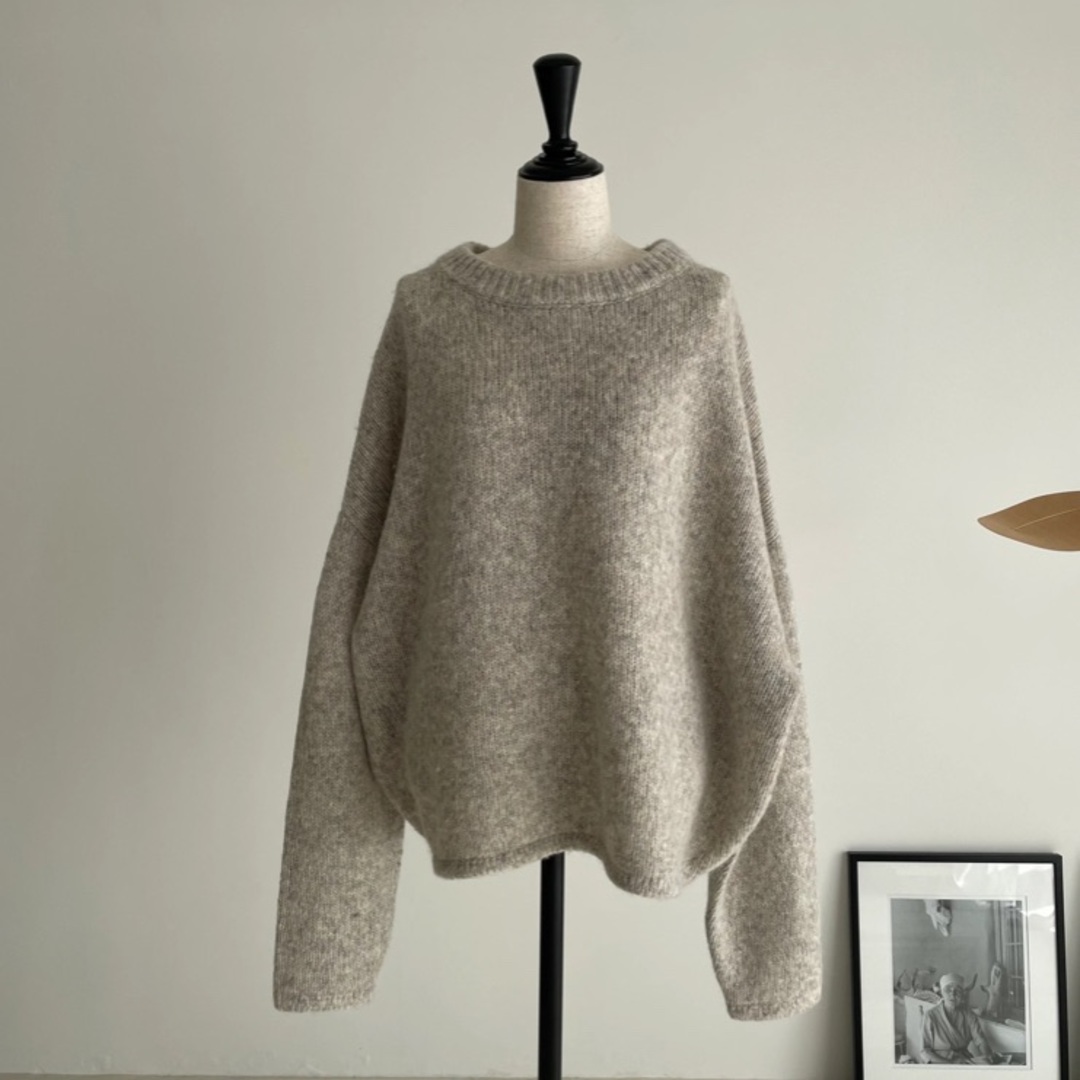 argue AlpacaWool WideOver PulloverKnit
