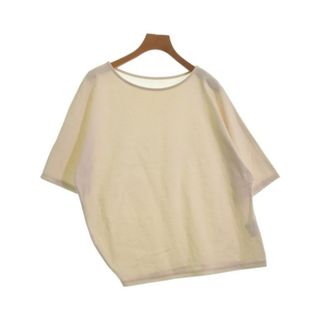 リエス(Liesse)のLiesse リエス Tシャツ・カットソー F ベージュ 【古着】【中古】(カットソー(半袖/袖なし))