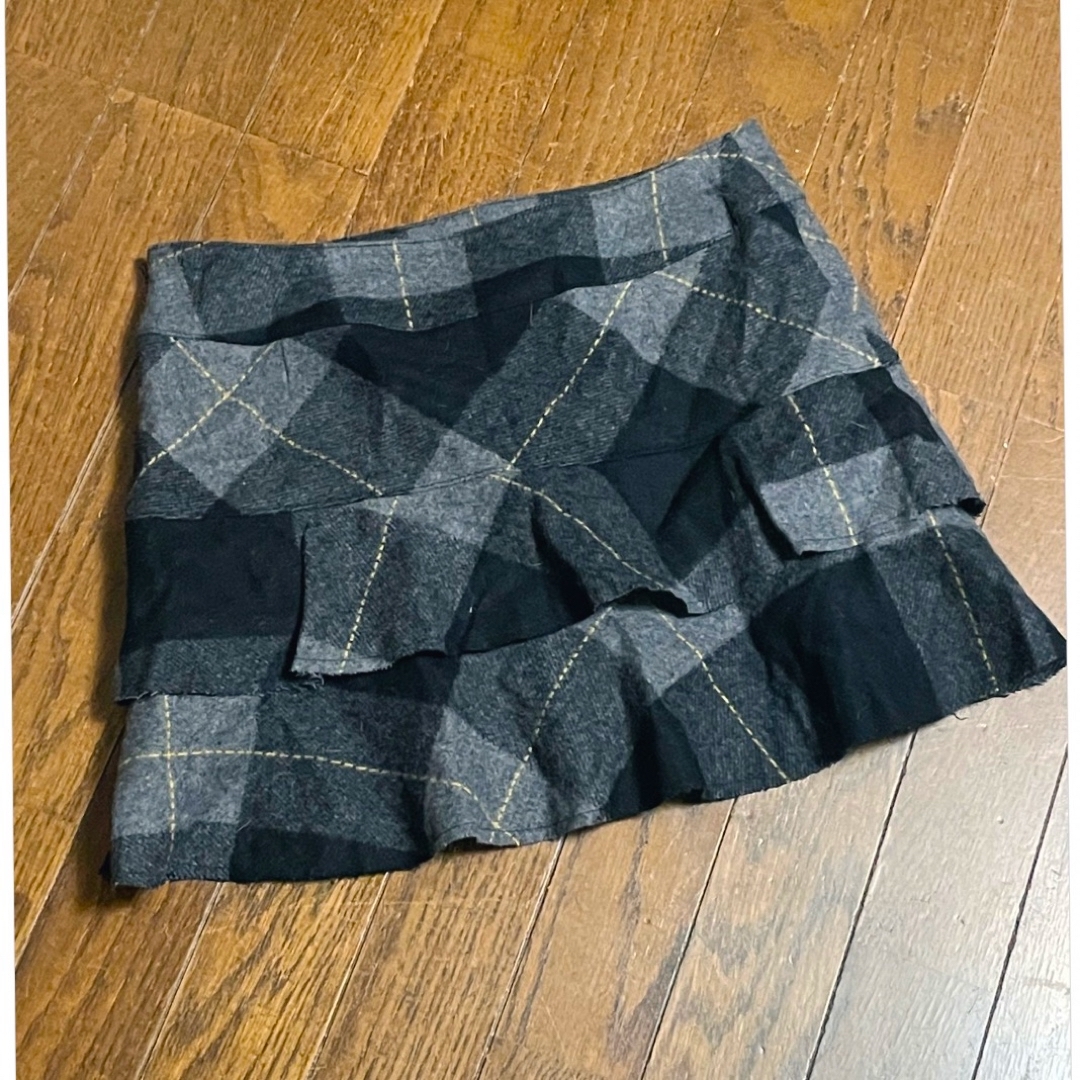CECIL McBEE(セシルマクビー)のCECIL McBEE チェックスカート ミニスカート フレアスカート レディースのスカート(ミニスカート)の商品写真