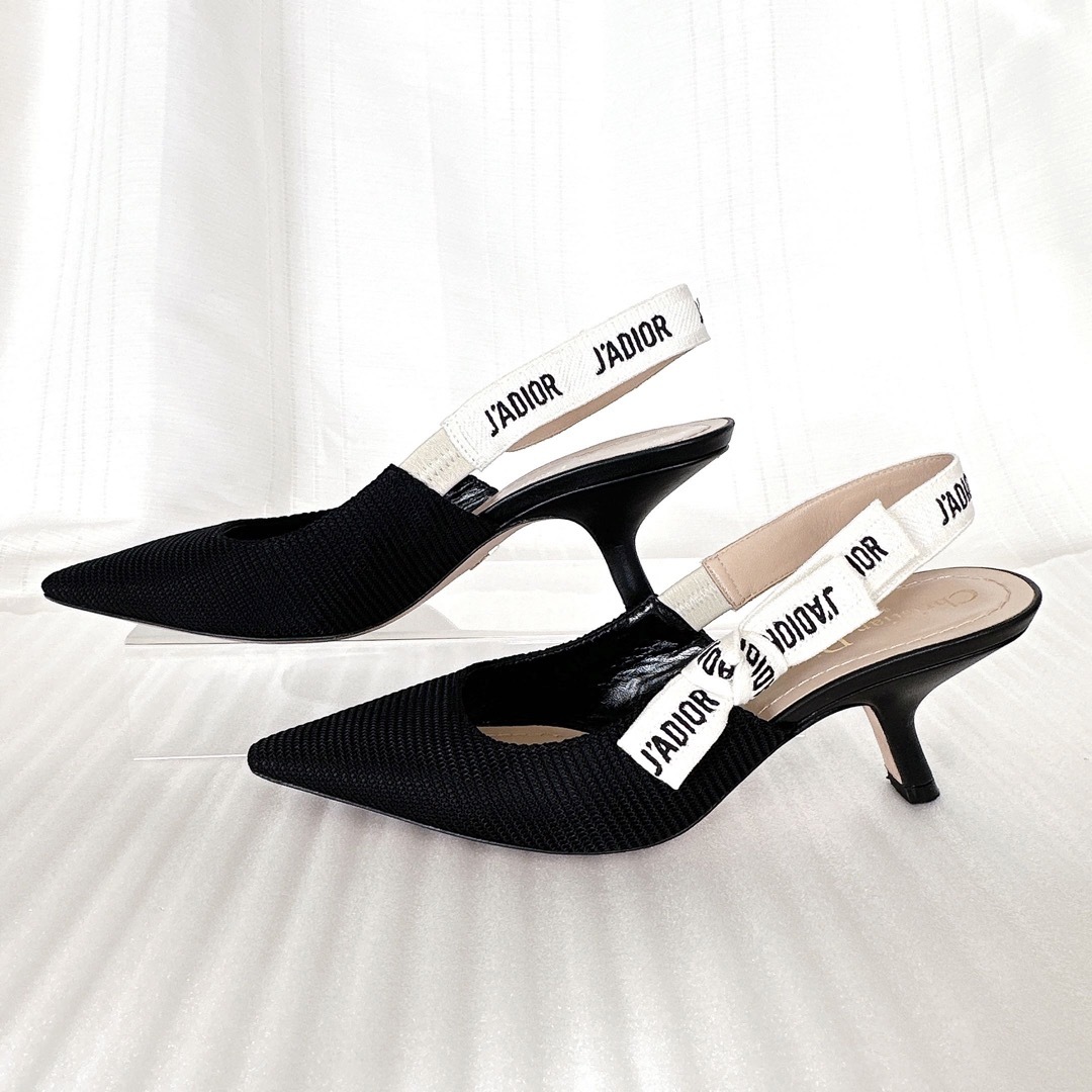 Christian Dior(クリスチャンディオール)のDior ディオール　定番　スリングバック　ハイヒール　パンプス　サンダル　靴 レディースの靴/シューズ(ハイヒール/パンプス)の商品写真
