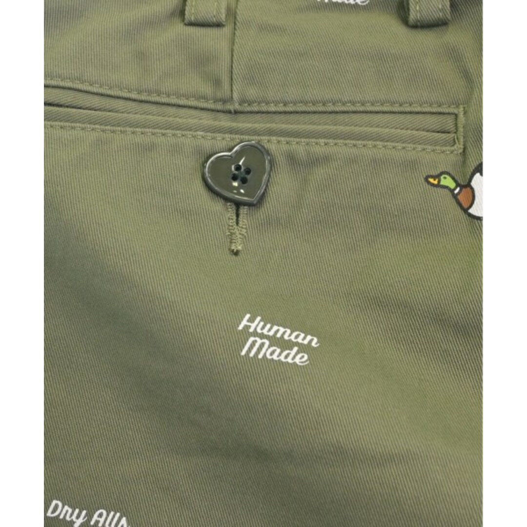 HUMAN MADE(ヒューマンメイド)のHUMAN MADE ヒューマンメイド パンツ（その他） M カーキ(総柄) 【古着】【中古】 メンズのパンツ(その他)の商品写真