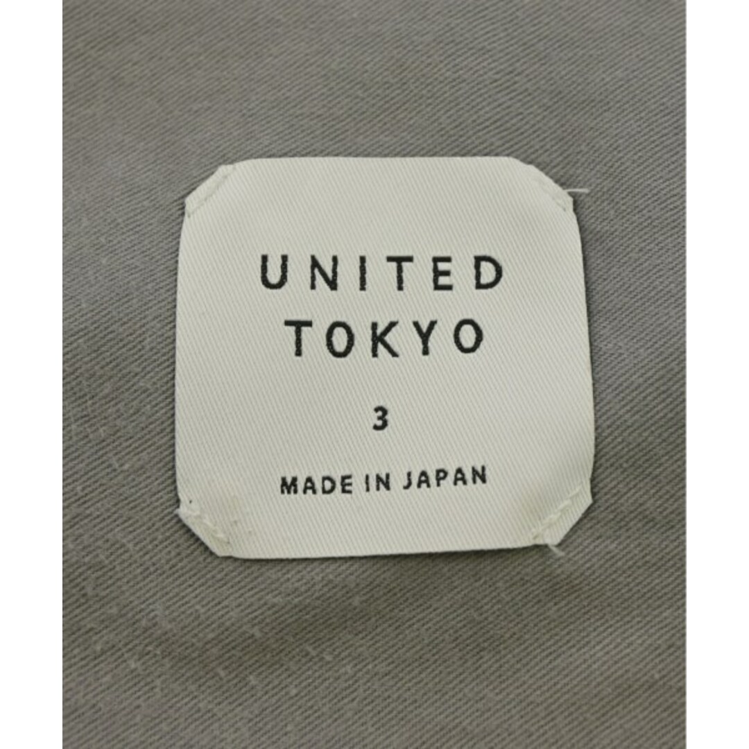 UNITED TOKYO(ユナイテッドトウキョウ)のUNITED TOKYO ユナイテッドトウキョウ スラックス 3(L位) グレー 【古着】【中古】 メンズのパンツ(スラックス)の商品写真