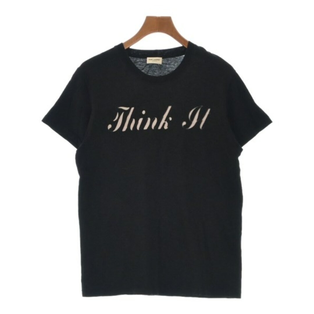 なし伸縮性SAINT LAURENT PARIS Tシャツ・カットソー S 黒