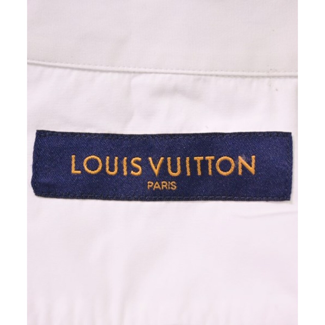 LOUIS VUITTON(ルイヴィトン)のLOUIS VUITTON ルイヴィトン カジュアルシャツ L 白 【古着】【中古】 メンズのトップス(シャツ)の商品写真