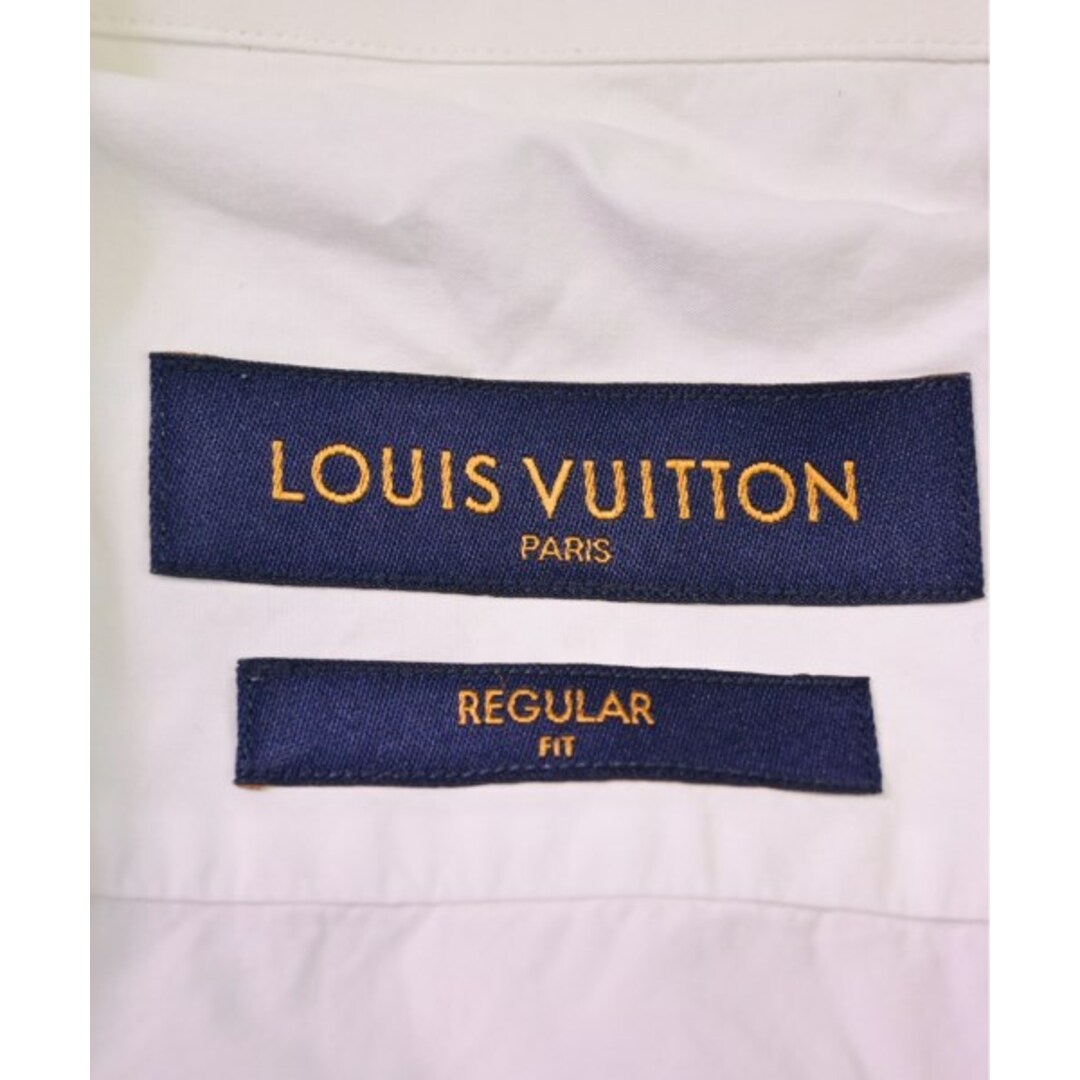 LOUIS VUITTON(ルイヴィトン)のLOUIS VUITTON ルイヴィトン カジュアルシャツ M 白 【古着】【中古】 メンズのトップス(シャツ)の商品写真