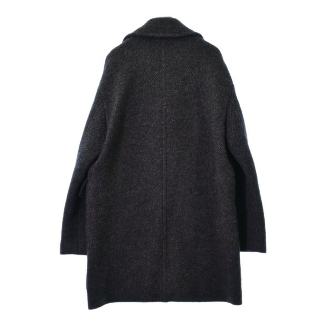 HERMES - HERMES エルメス コート(その他) 50(XL位) グレー系 HERMES - HERMES エルメス コート(その他) 50(XL位) グレー系