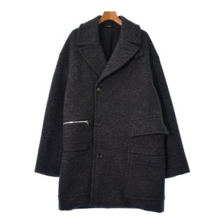 エルメス(Hermes)のHERMES エルメス コート（その他） 50(XL位) グレー系 【古着】【中古】(その他)