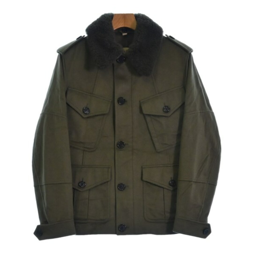 BURBERRY(バーバリー)のBURBERRY バーバリー ブルゾン 46(M位) カーキ 【古着】【中古】 メンズのジャケット/アウター(その他)の商品写真