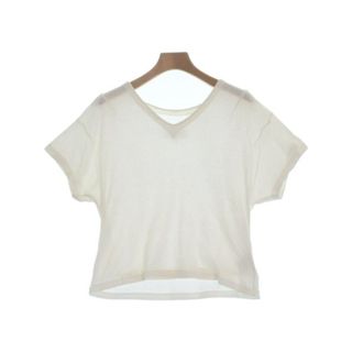 エムエムシックス(MM6)のMM6 エムエムシックス Tシャツ・カットソー XS オフホワイト 【古着】【中古】(カットソー(半袖/袖なし))