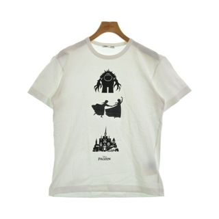 コムデギャルソン(COMME des GARCONS)のCOMME des GARCONS Tシャツ・カットソー L 白 【古着】【中古】(Tシャツ/カットソー(半袖/袖なし))