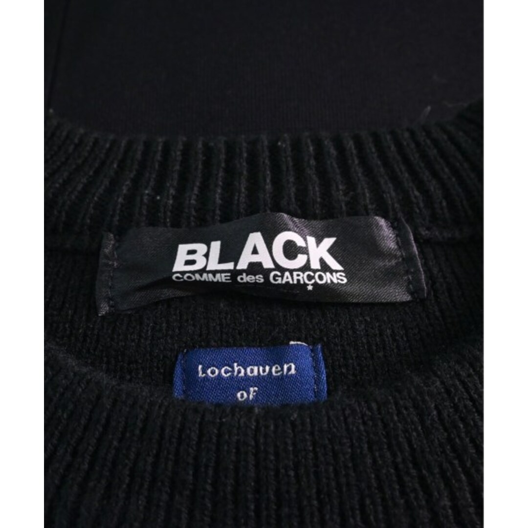 BLACK COMME des GARCONS(ブラックコムデギャルソン)のBLACK COMME des GARCONS ニット・セーター M 黒 【古着】【中古】 レディースのトップス(ニット/セーター)の商品写真