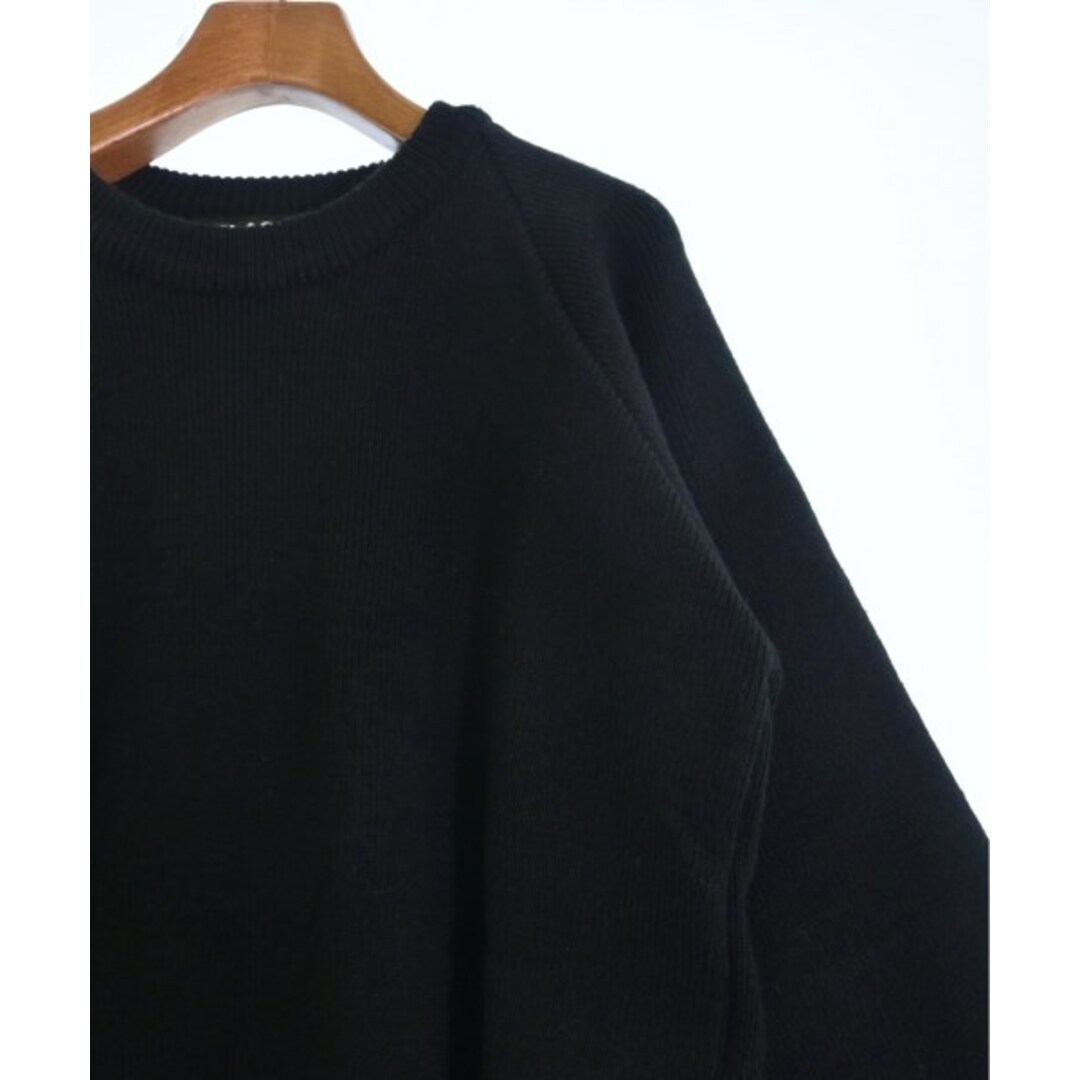 BLACK COMME des GARCONS(ブラックコムデギャルソン)のBLACK COMME des GARCONS ニット・セーター M 黒 【古着】【中古】 レディースのトップス(ニット/セーター)の商品写真