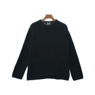 ブラックコムデギャルソン(BLACK COMME des GARCONS)のBLACK COMME des GARCONS ニット・セーター M 黒 【古着】【中古】(ニット/セーター)