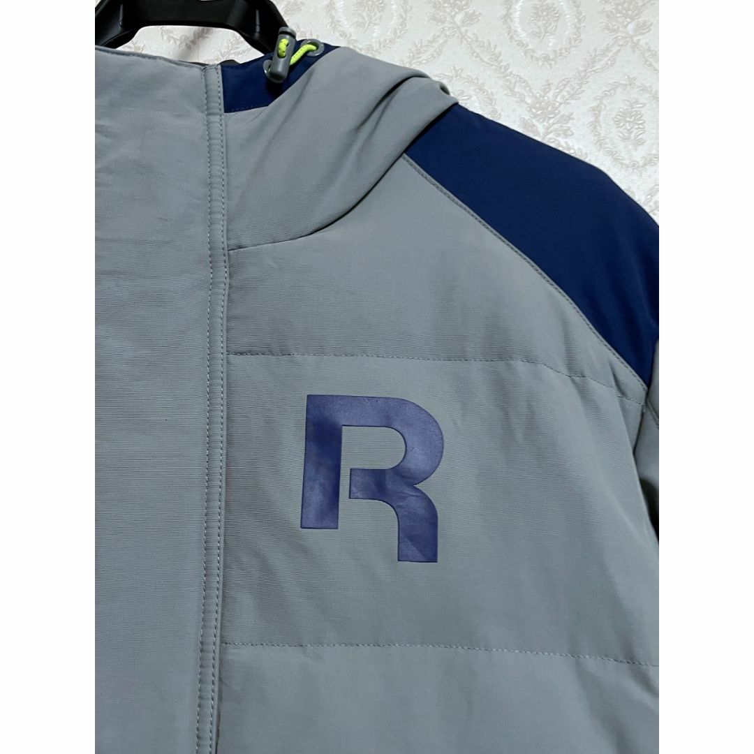 Reebok(リーボック)の美品 Reebok リーボック グレー ダウンジャケット メンズ メンズのジャケット/アウター(ダウンジャケット)の商品写真