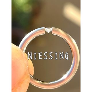 新品未使用★NIESSINGニーシングS ROUNDエスラウンドテンションリング(リング(指輪))