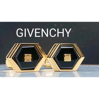 GIVENCHY - GIVENCHY カフス　オニキス　No.232