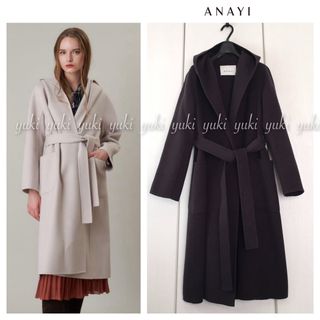 アナイ(ANAYI)のANAYI リバーシャルム フードコート(ロングコート)